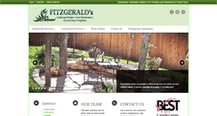 Desktop Screenshot of fitzgeraldlawnscaper.com